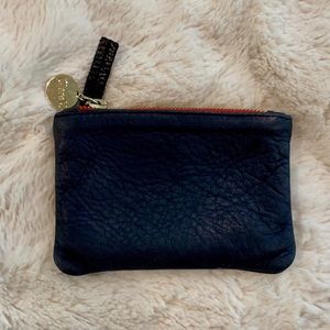Clare Vivier Leather Coin Clutch